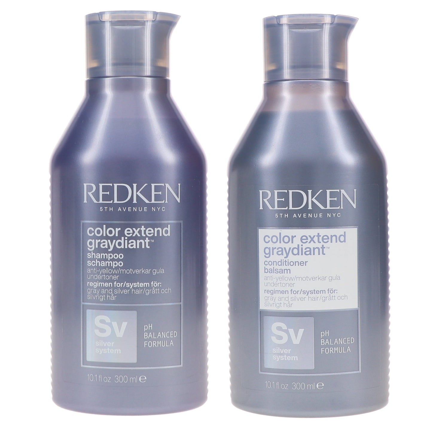 Redken Color Extend Graydiant Purple Shampoo and Color Extend Graydiant Conditioner Set - 10.1 oz each