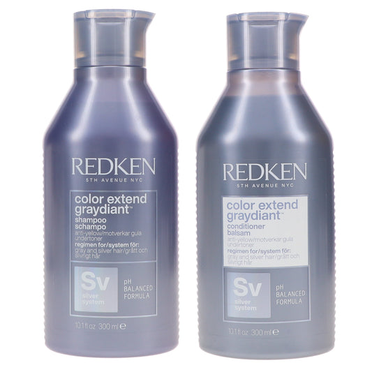 Redken Color Extend Graydiant Purple Shampoo and Color Extend Graydiant Conditioner Set - 10.1 oz each