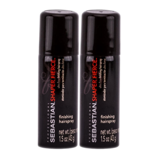 Sebastian Shaper Fierce Ultra Firm Finishing Hairspray 1.5 oz (Pack of 2)