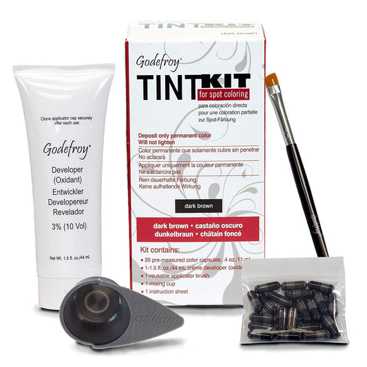 Godefroy Tint Kit for Spot Coloring - Dark Brown