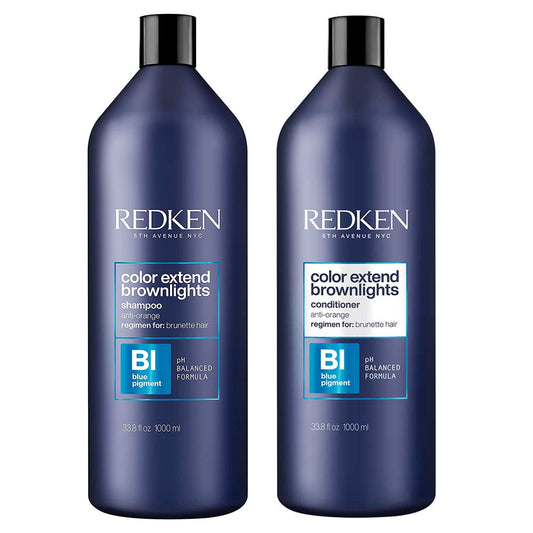 Redken Color Extend Brownlights Shampoo and Conditioner Set - 33.8 oz