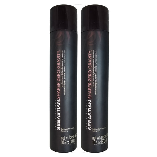 Sebastian Shaper Zero Gravity Hair Spray, 10.6 oz (Pack of 2)