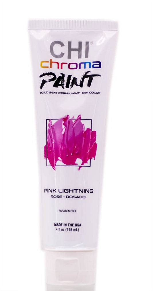 CHI Chroma Paint Bold Semi-Permanent Hair Color - 4.0 oz - Pink Lightning