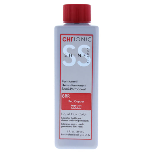 CHI Ionic Shine Shades Liquid Hair Color - 3.0 oz - 8RR Red Copper