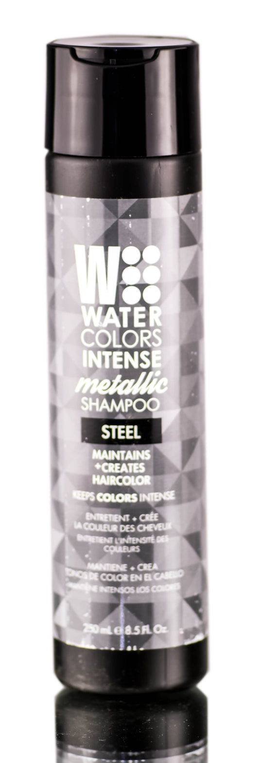 Tressa Watercolors Intense Metallic Shampoo - 8.5 oz - Steel