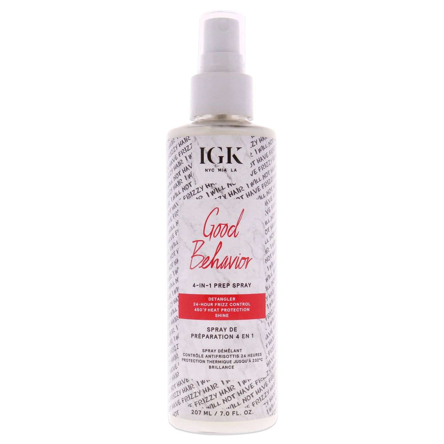 IGK Good Behavior 4-in-1 Prep Spray - 7.0 oz
