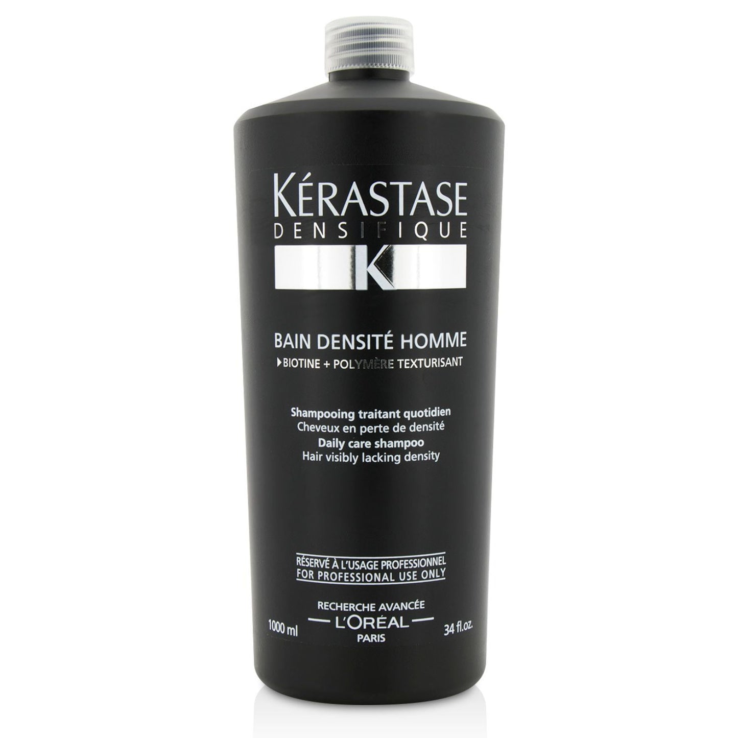 Kerastase Densifique Bain Densite Homme Daily Care Shampoo - 34.0 oz