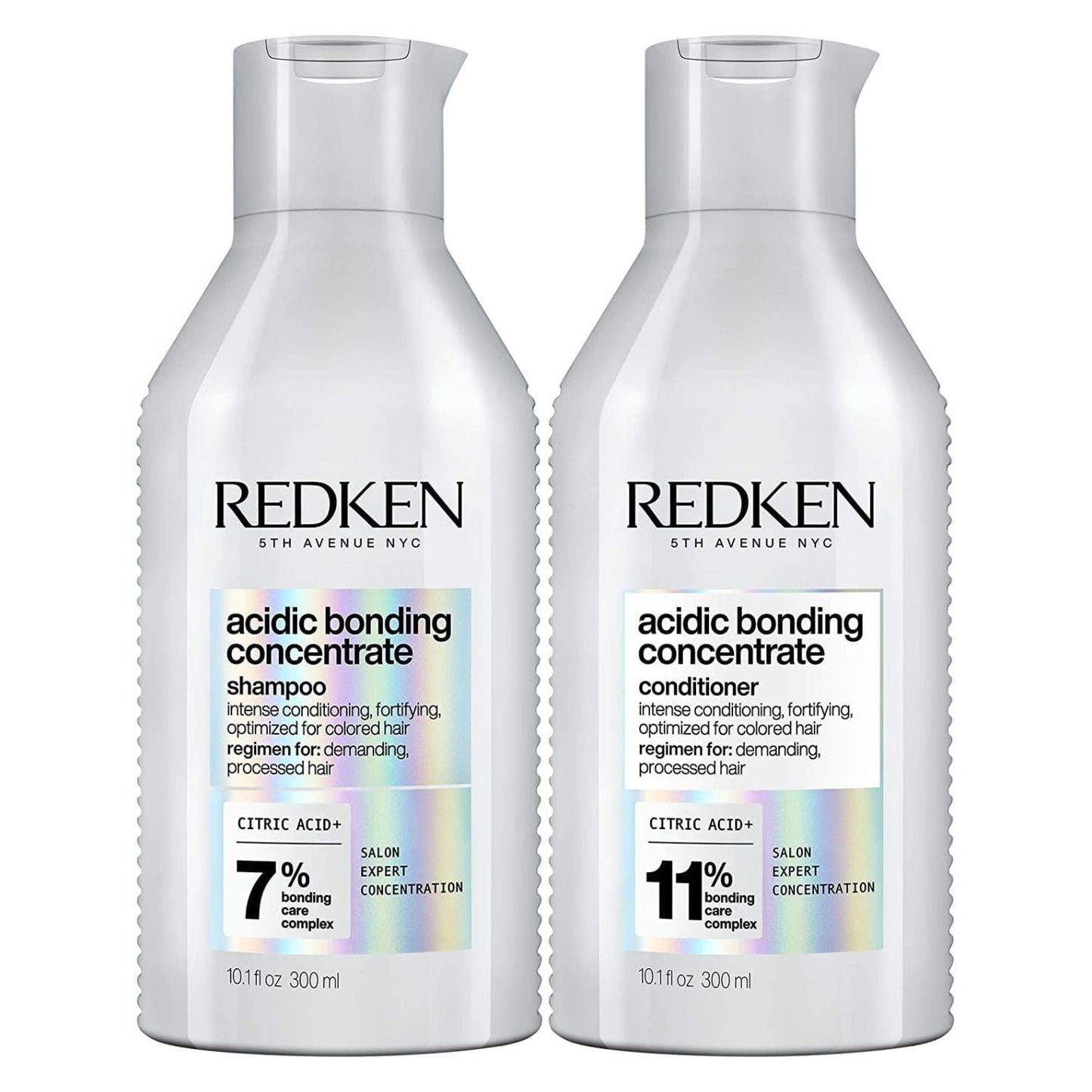 Redken Acidic Bonding Concentrate Shampoo and Conditioner Set - 10.0 oz each