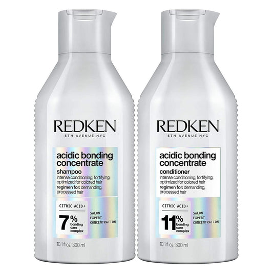Redken Acidic Bonding Concentrate Shampoo and Conditioner Set - 10.0 oz each