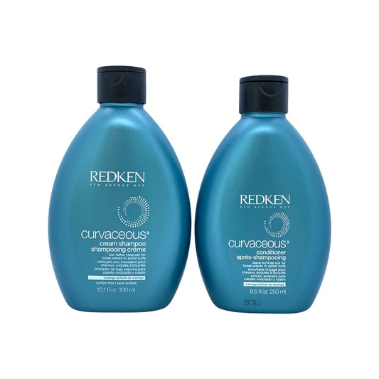 Redken Curvaceous Cream Shampoo and Conditioner Set - 10.1 oz / 8.5 oz