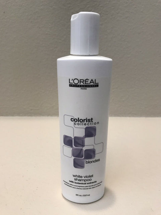 L'Oreal Professionnel Colorist Collection Blondes White Violet Shampoo - 8.0 oz