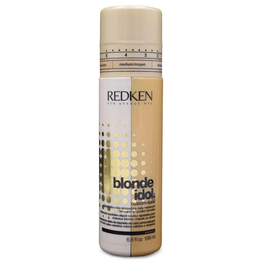Redken Blonde Idol Custom-Tone Adjustable Color-Depositing Daily Treatment - 6.6 oz