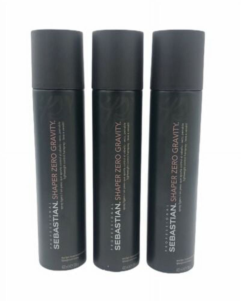 Sebastian Shaper Zero Gravity Lightweight Control Hairspray 13.5 oz Pack of 3