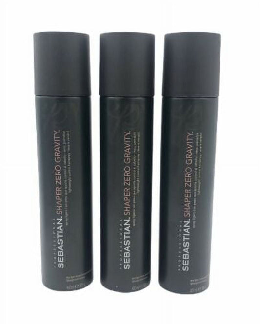 Sebastian Shaper Zero Gravity Lightweight Control Hairspray 13.5 oz Pack of 3