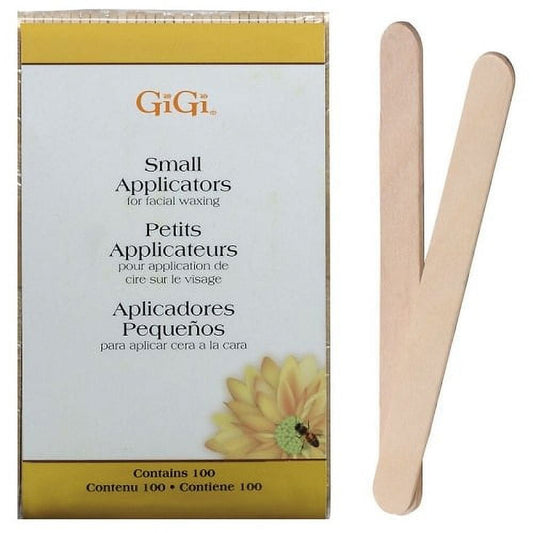 GiGi Small Applicators for Facial Waxing - 100 ct