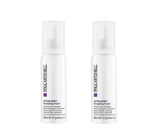 Paul Mitchell Extra Body Sculpting Foam, 2oz (Pack of 2)