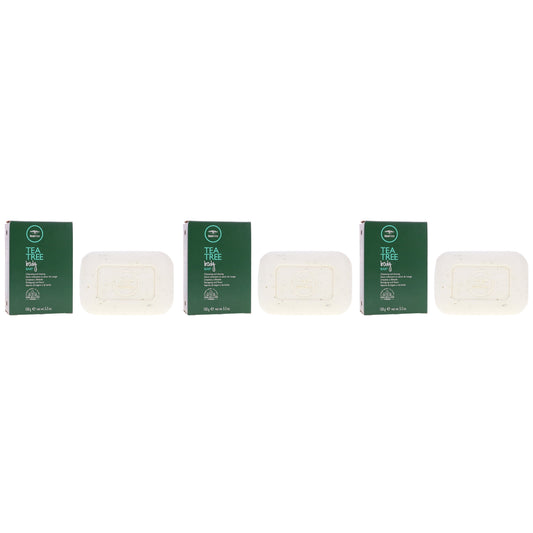 Paul Mitchell Tea Tree Body Bar - 5.3 oz (3 Pack)