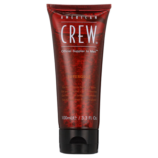 American Crew Super Glue Gel For Extreme Hold And Shine - 3.3 oz