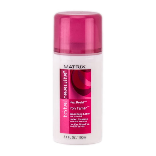 Matrix Total Results Heat Resist Iron Tamer Smoothing Lotion - 3.4 oz