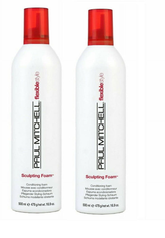 Paul Mitchell Flexible Style Sculpting Foam, 16.9 Oz (Pack of 2)