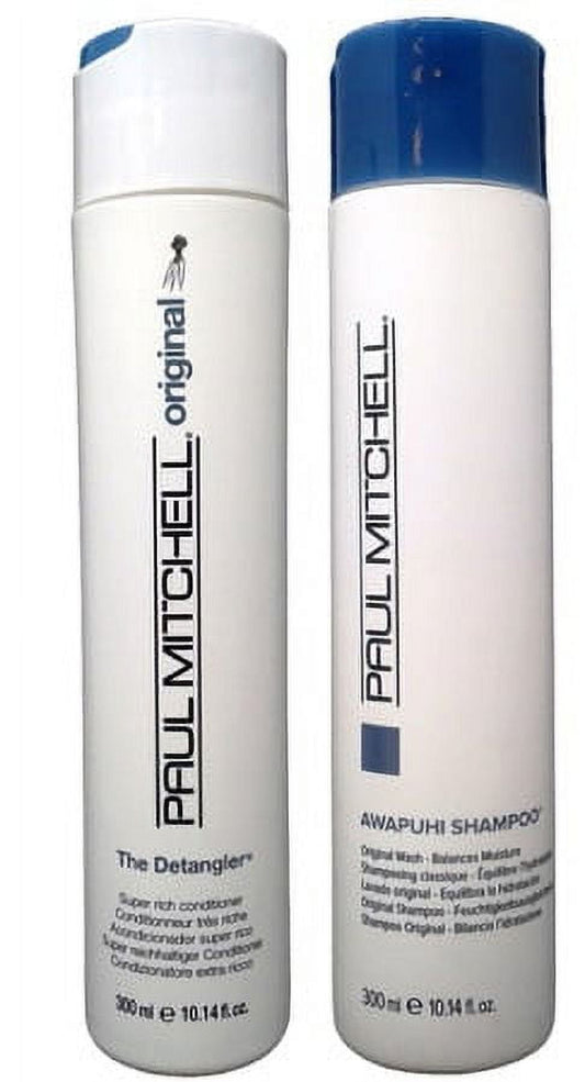 Paul Mitchell Awapuhi Shampoo and The Detangler Set - 10.14 oz each