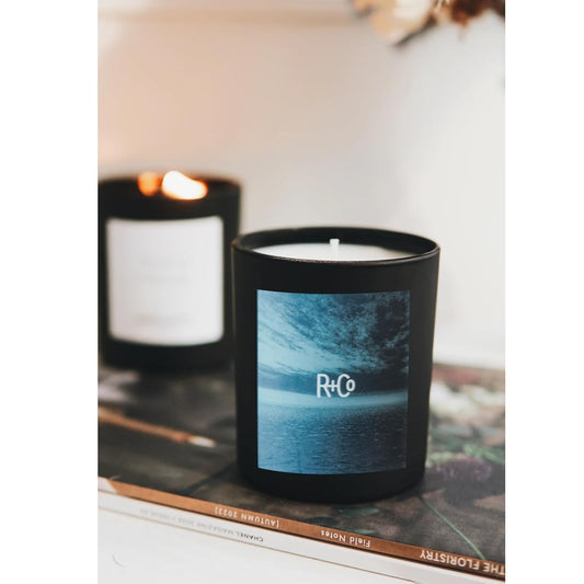 R+Co Dark Waves Scented Candle - 9.0 oz