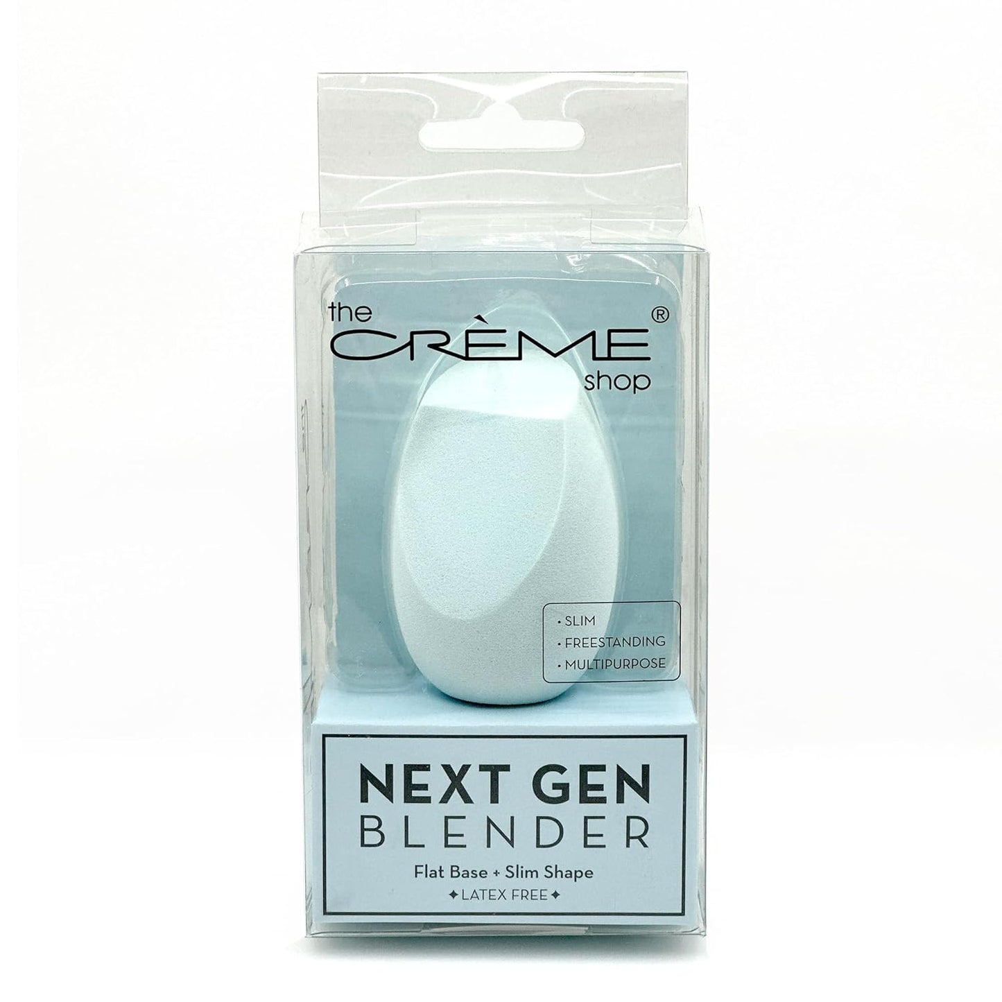 The Crème Shop Next Gen Blender Makeup Sponge - Beauty Sponge For Blending & Foundation Application, Full Coverage, Streak-Free Professional Makeup Too