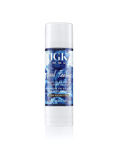 IGK Mixed Feelings Leave-In Brunette Toning Drops - 1.0 oz