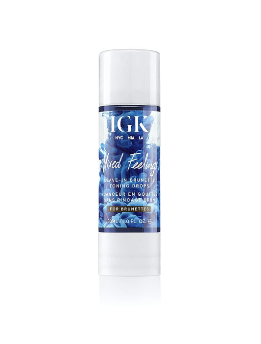 IGK Mixed Feelings Leave-In Brunette Toning Drops - 1.0 oz