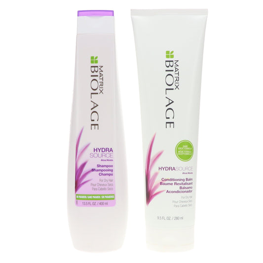 Matrix Biolage Hydrasource Shampoo and Conditioning Balm Set - 13.5 oz / 9.5 oz