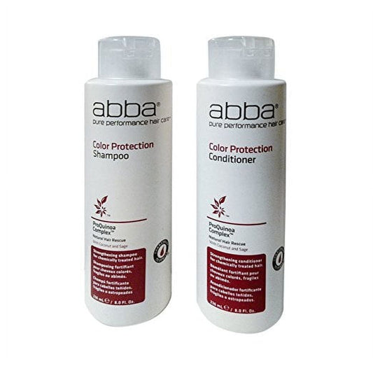 Abba Pure Color Protect Shampoo & Conditioner - 8.0 oz each
