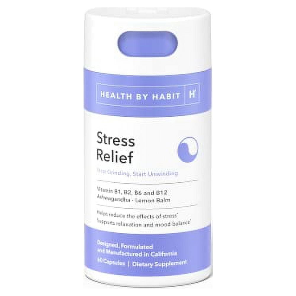 Habit Stress Relief Supplement - 60 Capsules