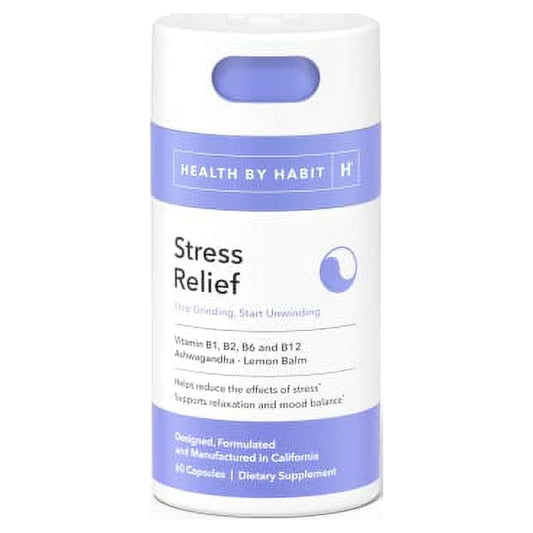 Habit Stress Relief Supplement - 60 Capsules