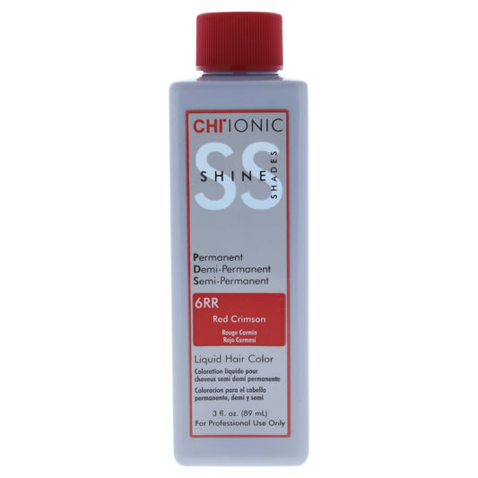 CHI Ionic Shine Shades Liquid Hair Color - 3.0 oz - 6RR Red Crimson