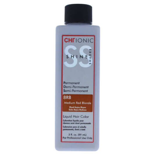 CHI Ionic Shine Shades Liquid Hair Color - 3.0 oz - 8RB Medium Red Blonde
