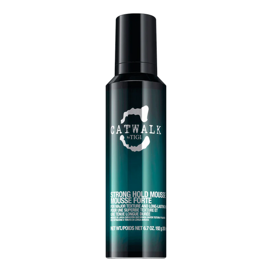 Tigi Catwalk Strong Hold Mousse 6.7 Oz, For Major Texture And Long-Lasting Hold