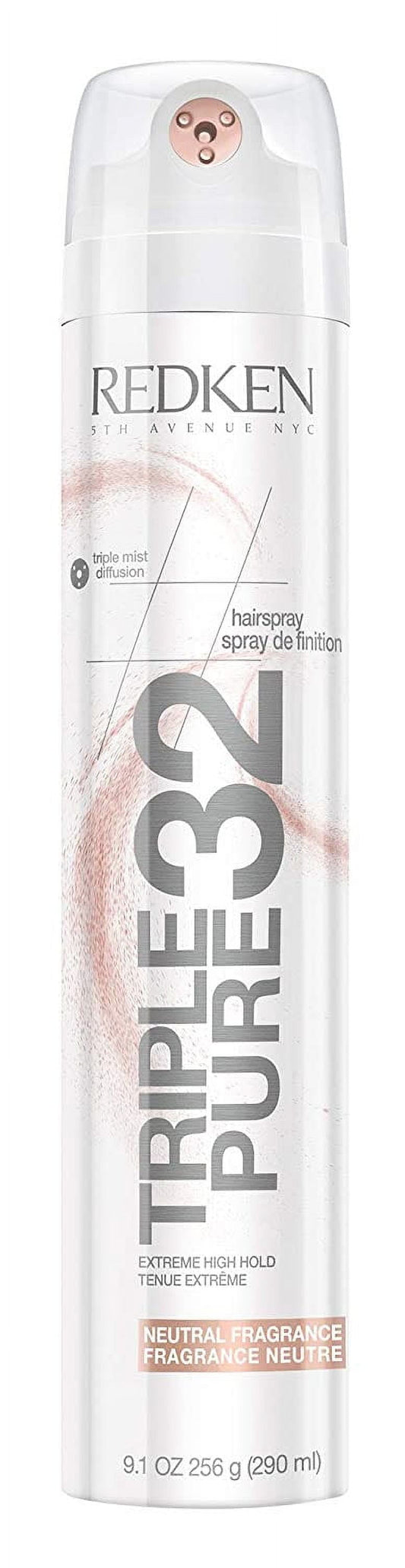 Redken Triple Pure 32 Extreme High Hold Hairspray - 9.1 oz