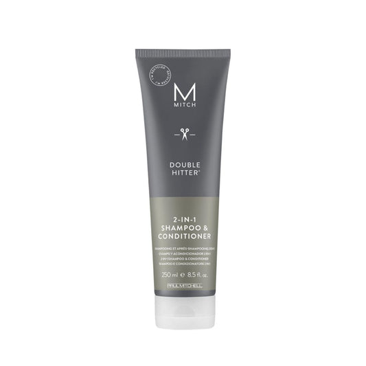 Paul Mitchell Mitch Double Hitter 2-in-1 Shampoo and Conditioner - 8.5 oz