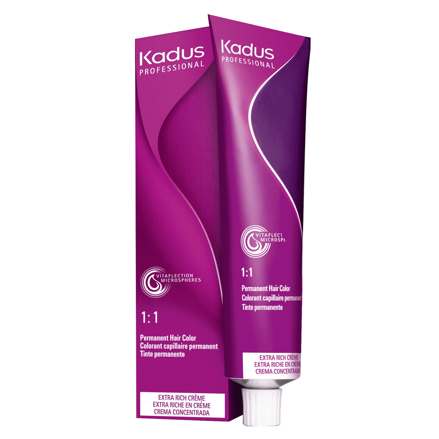 Kadus Professional Permanent Hair Color - 2.0 oz - 5V Light Brunette Violet