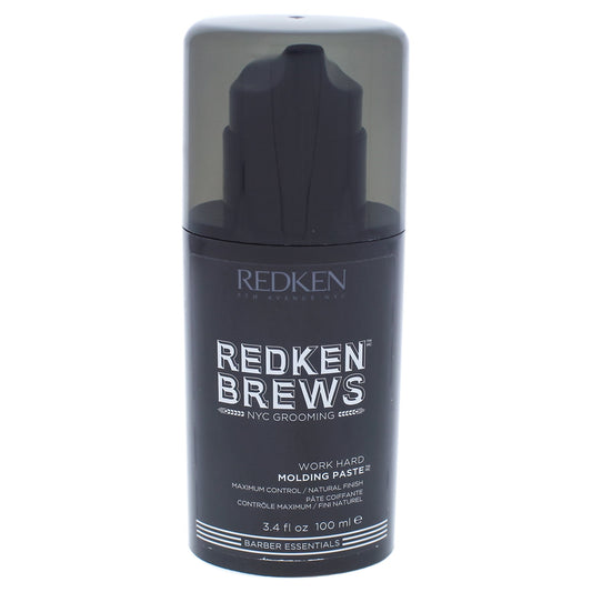 Redken Brews Work Hard Molding Hair Paste - 3.4 oz