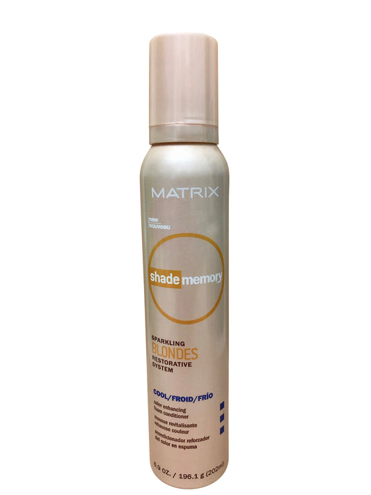 Matrix Shade Memory Sparkling Blondes Foam Conditioner Cool - 6.9 oz