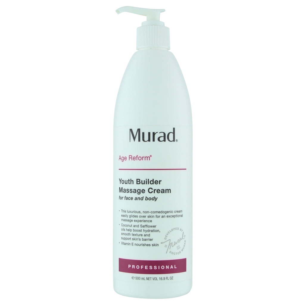 Murad Youth Builder Massage Cream for Face & Body - 16.9 oz