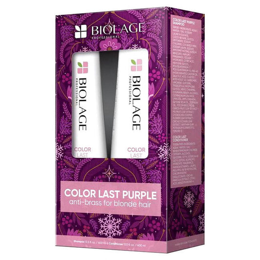 Matrix Biolage Color Last Purple Shampoo and Conditioner Set - 13.5 oz