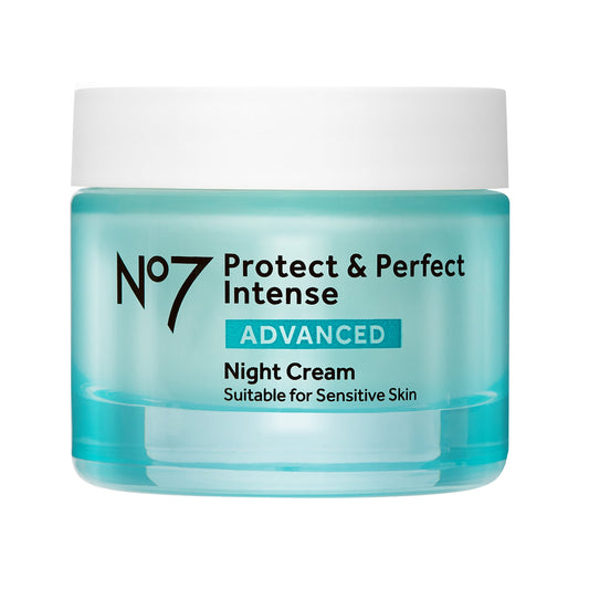 No7 Protect & Perfect Intense Advanced Night Cream Face Moisturizer - 1.69 oz