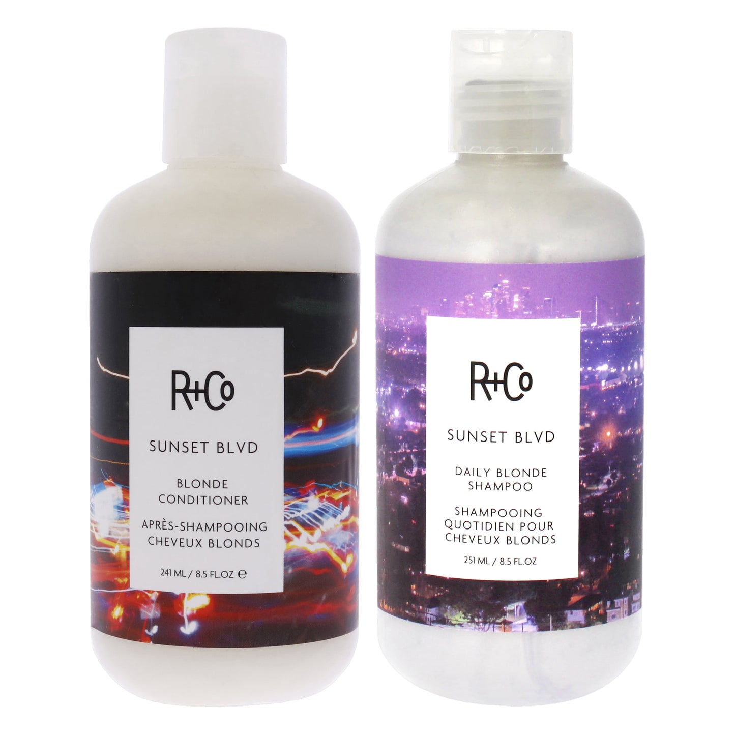 R+Co Sunset Blvd Blonde Shampoo and Conditioner Set - 8.5 oz each