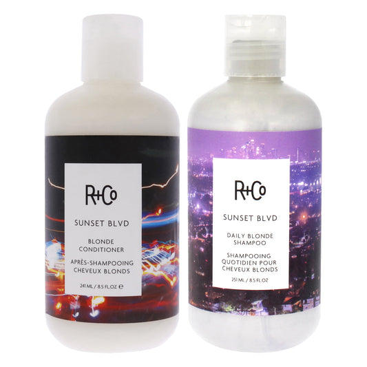 R+Co Sunset Blvd Blonde Shampoo and Conditioner Set - 8.5 oz each