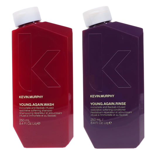 Kevin Murphy Young Again Wash Shampoo and Rinse Conditioner Set - 8.4 oz each