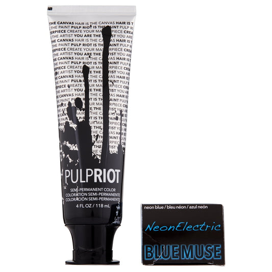 Pulp Riot Semi-Permanent Haircolor - 4.0 oz - Blue Muse