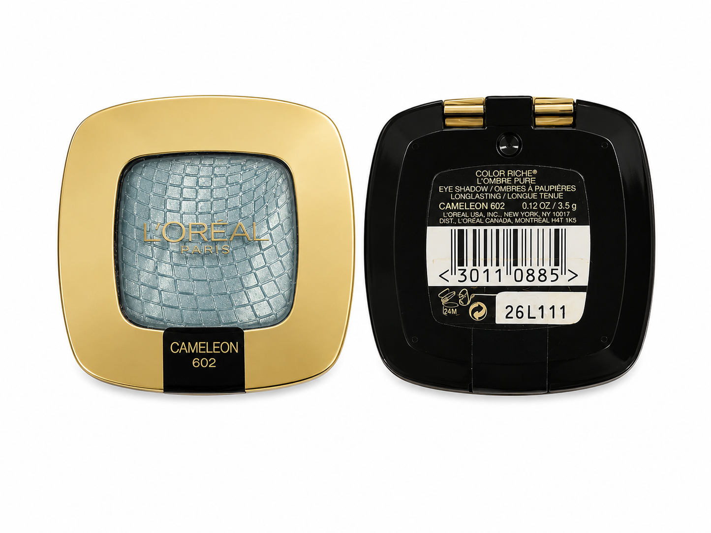 L'Oreal Color Riche Mono Eyeshadow, 602 Cameleon - Pack of 2