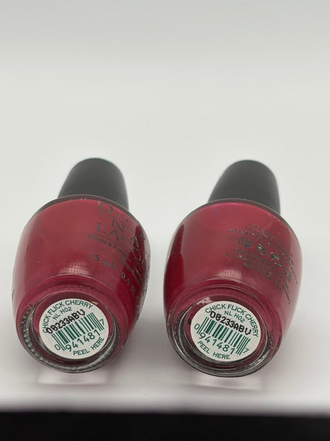 OPI Chick Flick Cherry NLH02 - 2 pack